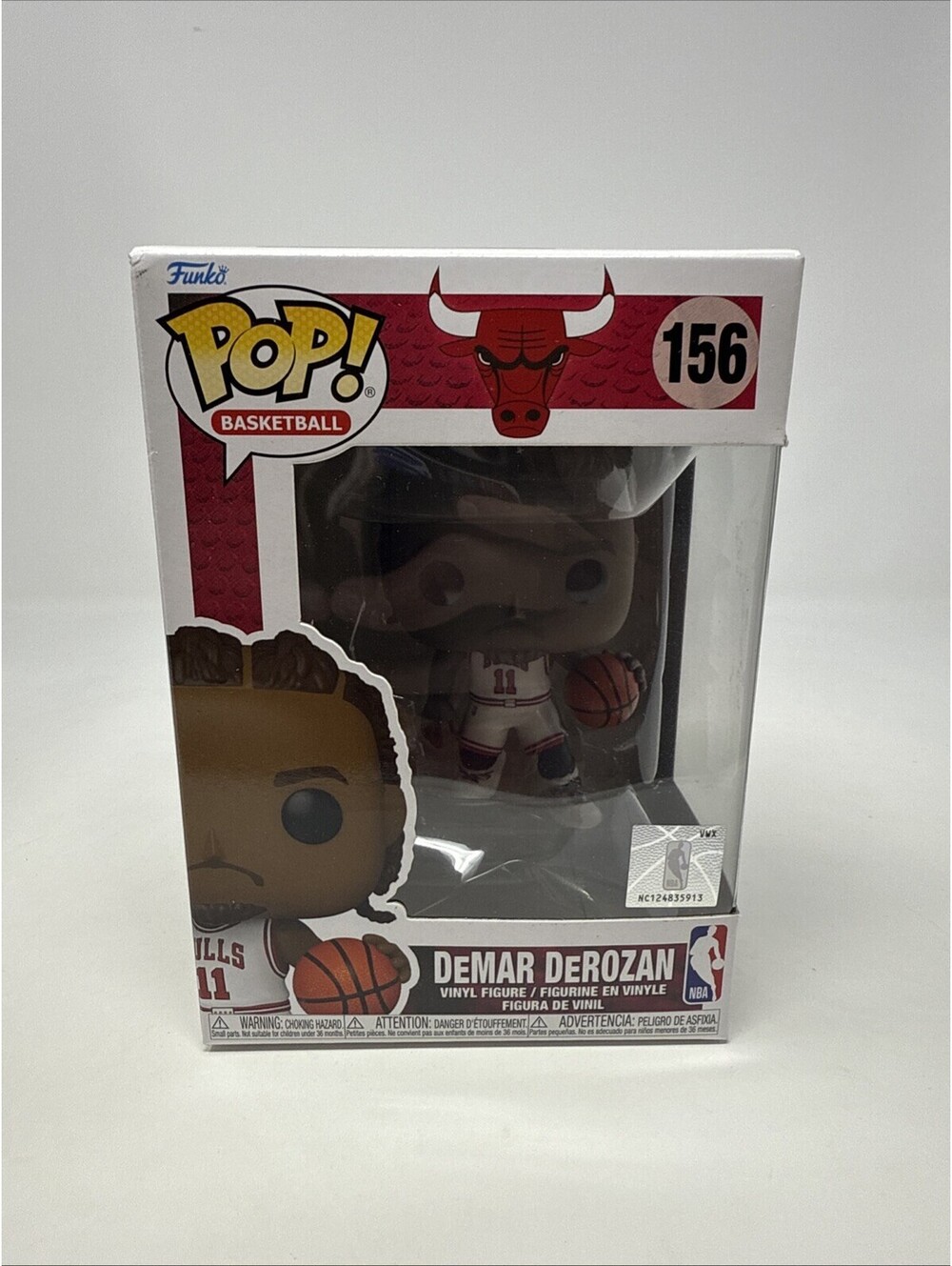 Funko POP! Basketball - Chicago Bulls - DeMar DeRozan #156 [NBA]